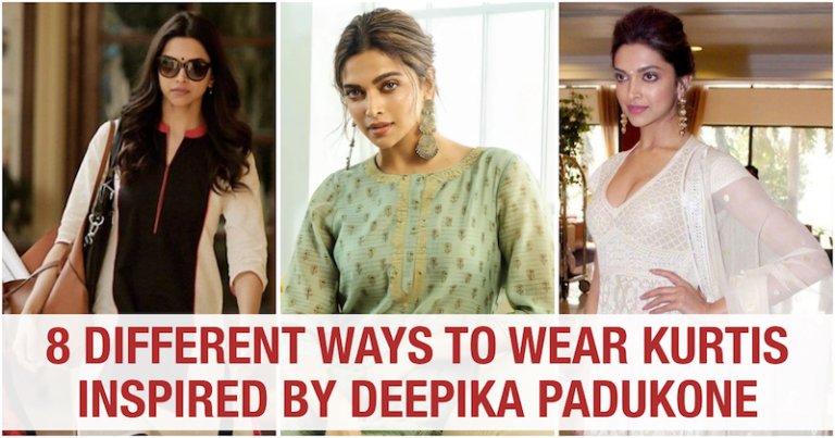 8 Different Ways To Wear Kurtis Like Deepika Padukone